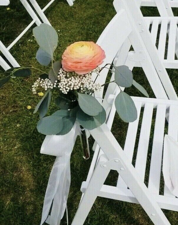 Boho Hochzeit Trauung Stühle Stuhl Tisch mieten leihen in Sommerhausen Main