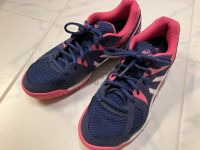 Turnschuhe Hallenschuhe - Asics gel hunter blau Gr. 39.5 39,5 Köln - Köln Merheim Vorschau