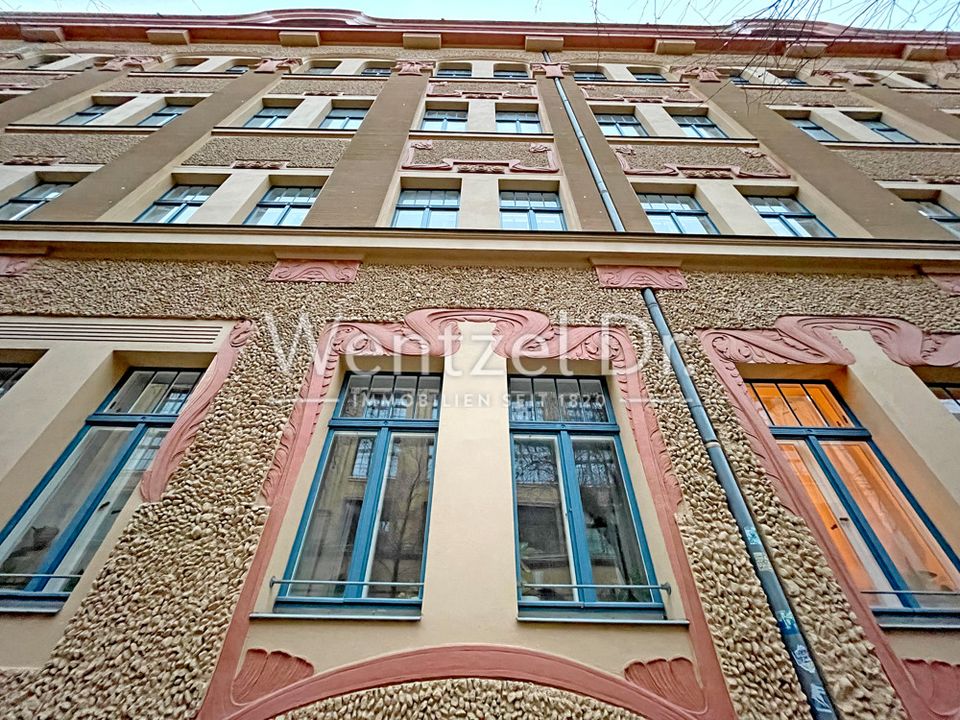 Provisionsfrei! Leipzig / Stötteritz - 2-Zimmer-Wohnung mit Dachterrasse im historischen Altbau! in Leipzig