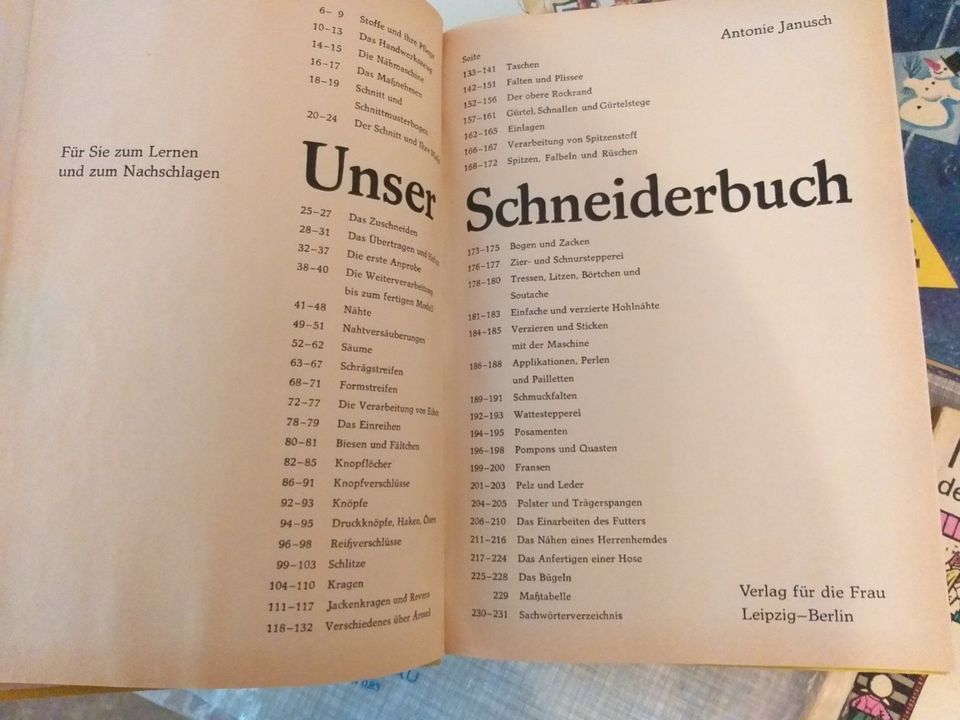 DDR Bücherpaket / DDR "Mein kleines Lexikon"/DDR Schneiderbuch in Dresden