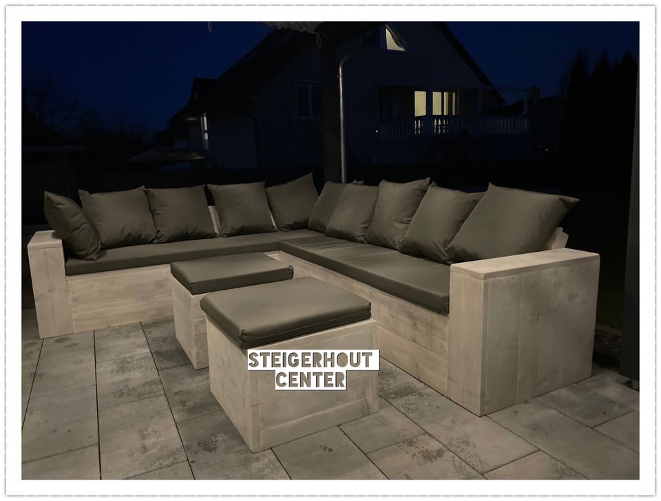 Robust Loungeset Loungesofa Gartenset Gartensofa Sitzgruppe Banke in Centrum