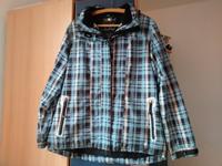Outdoorjacke blau kariert Thüringen - Erfurt Vorschau