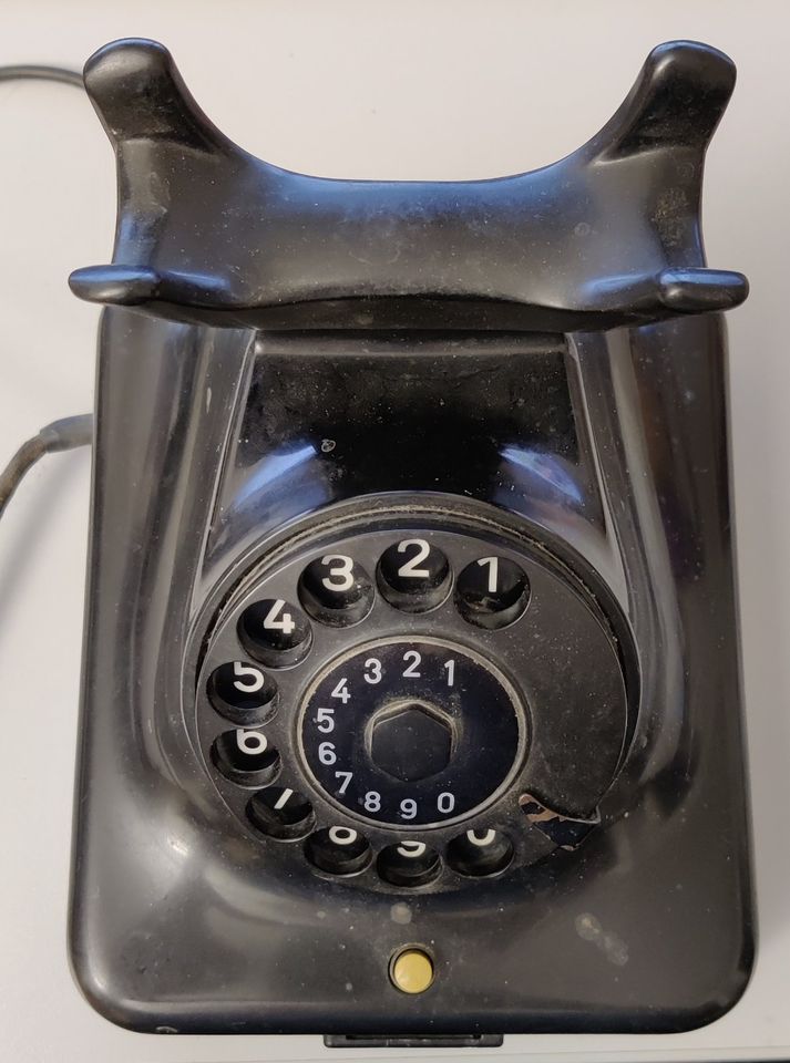 Telefon mit Wählscheibe, Vintage in Lohr (Main)