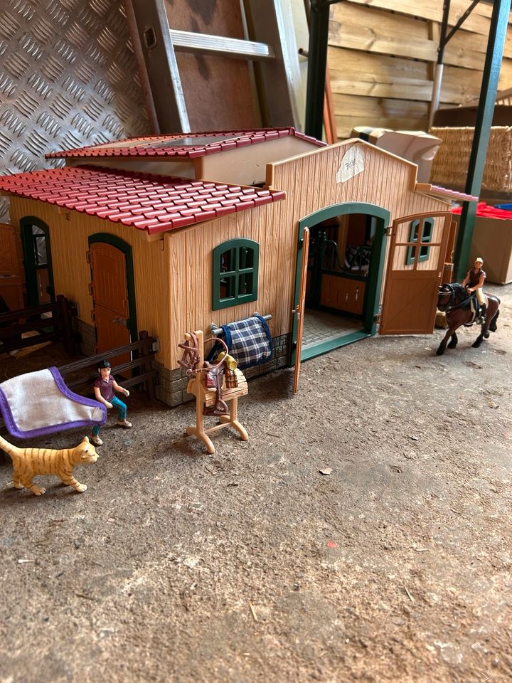 Großer Pferdehof Schleich in Trendelburg