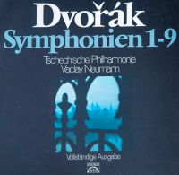 Dvorak - Symphonien 1-9 - LP Box Bremen - Blumenthal Vorschau