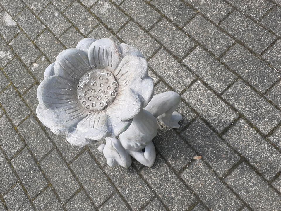 (Frosch)-Blumenständer (Material: Ton (Keramik) in Ratingen