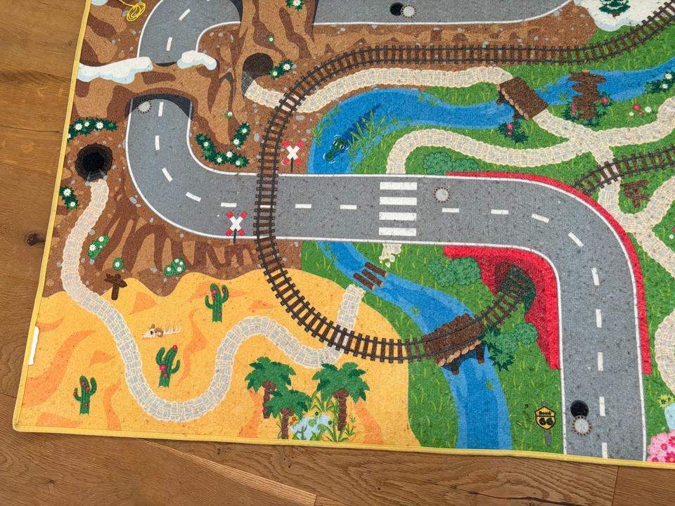 SPIELETEPPICH SPIELTEPPICH AUTOTEPPICH TEPPICH SPIELZEUG AUTOS in Schwelm