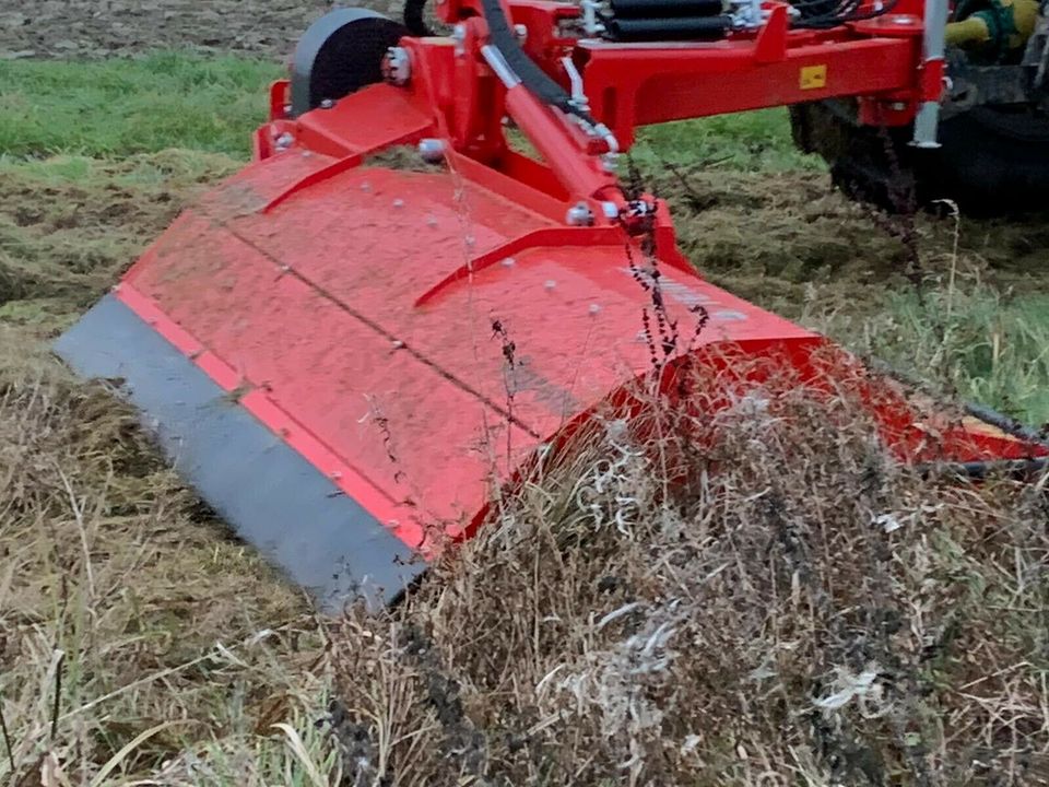 Mulchen Rückschnitt Landschaftspflege Waldrand Obstgarten in Herdwangen-Schönach