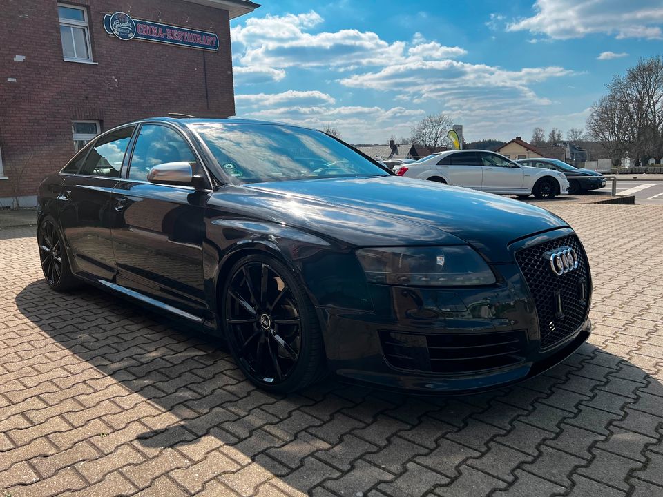 Audi S6 V10 RS6 Limo Umbau I Orig.Teile I Tüv Neu I Brutal Umbau in Röhrsdorf