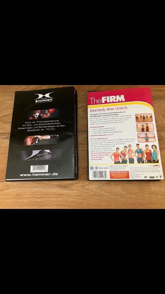 DVD‘s : The Firm - total body time crunch / Hammer Boxing Systems in Erfurt