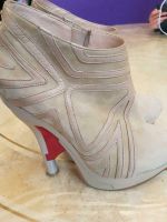 PUMPS CACHAREL LEDER DESIGNER HALBSTIEFEL GR.40 BEIGE Nordrhein-Westfalen - Ratingen Vorschau