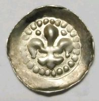 Einseitiger Pfennig Straßburg Mittelalter Silbermünze Lilienpfenn Frankfurt am Main - Niederursel Vorschau