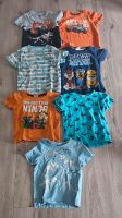 7 T-Shirts in Größe 110 Dinosaurier, Paw Patrol, Ninjago, Bagger Schleswig-Holstein - Kaltenkirchen Vorschau