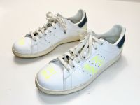 Vegan ECO Adidas Stan Smith Gr. 42 Schuhe Shoes mit „Customised T Friedrichshain-Kreuzberg - Friedrichshain Vorschau