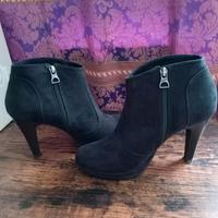 S.Oliver Stiefelletten Pumps schwarz 40 Velours Rheinland-Pfalz - Mainz Vorschau
