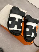 Hermes Sandalen Chypre schwarz Berlin - Tempelhof Vorschau