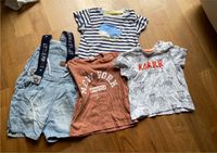Kleiderpaket: T-Shirt, kurze Hose, Latzhose in 68 Stuttgart - Stuttgart-Mitte Vorschau