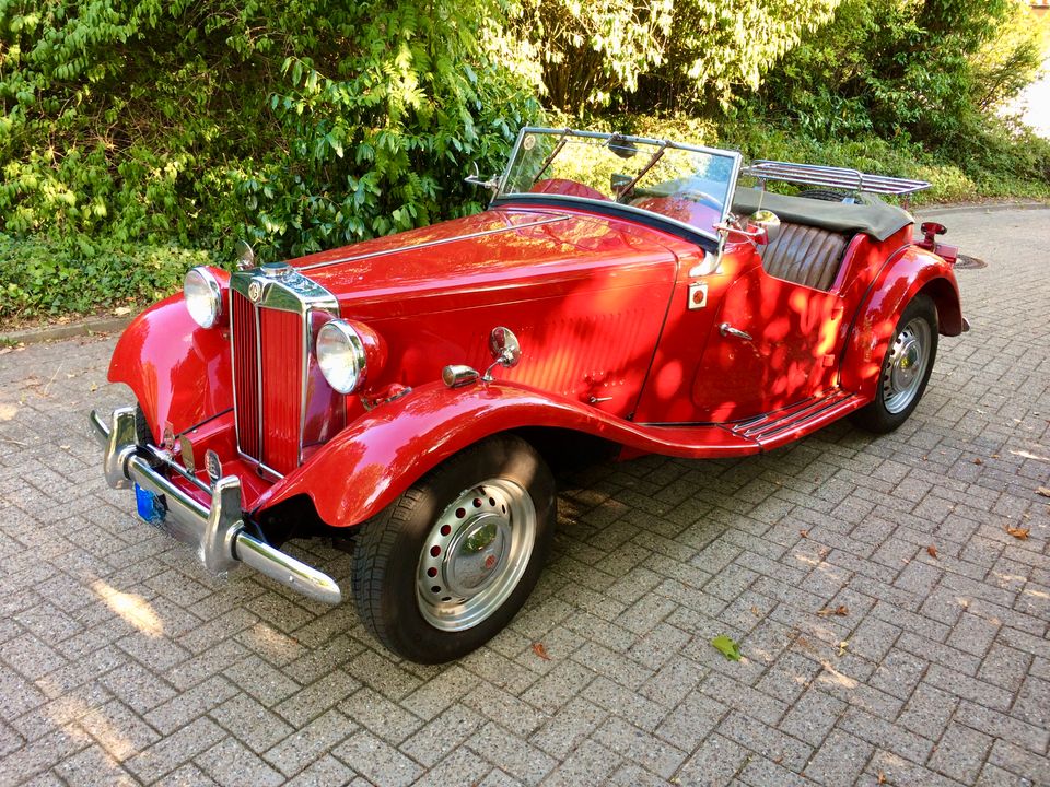 MG TD Oldtimer in Tecklenburg