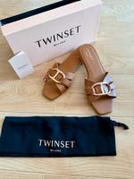 TWINSET Milano Sandaletten beige braun Gr. 38 Duisburg - Röttgersbach Vorschau