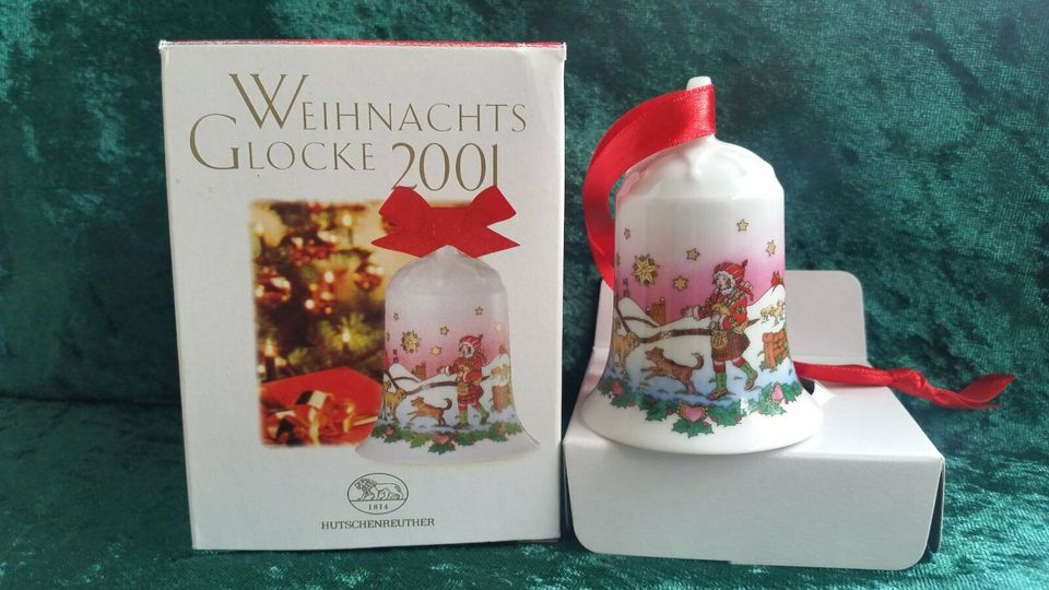 HUTSCHENREUTHER WEIHNACHTSGLOCKE 2001 mit OVP !! 7,5 cm Top in Wiesbaden