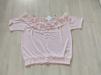 H&M: schulterfreies T-Shirt in rosa, Größe 170, neu mit Etikett Nordrhein-Westfalen - Haan Vorschau