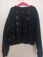 H&M 146/152 kürzer Cropped Pulli Pullover Sweatshirt Pailletten Sachsen - Heidenau Vorschau