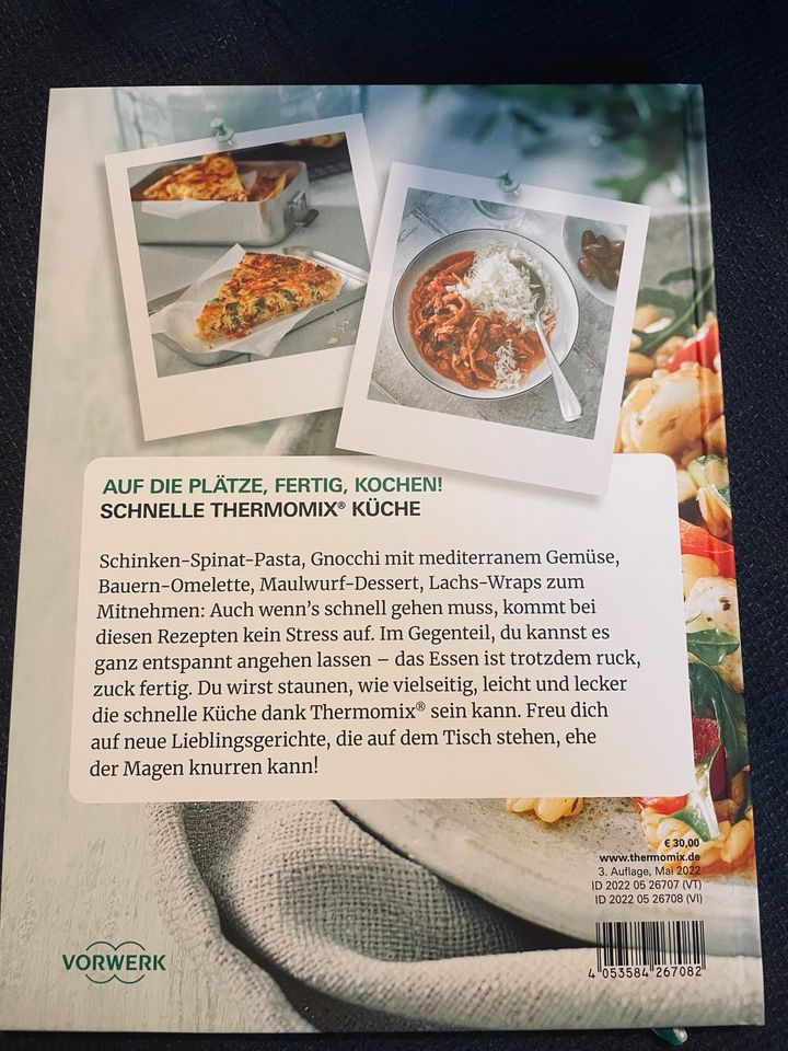 Buch „Auf die Plätze, fertig, kochen! Schnelle Thermomix Küche“ in Erfurt