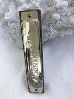 Mundharmonika Harmonika gebraucht Silber braun Edelstahl PVC Berlin - Lichtenberg Vorschau