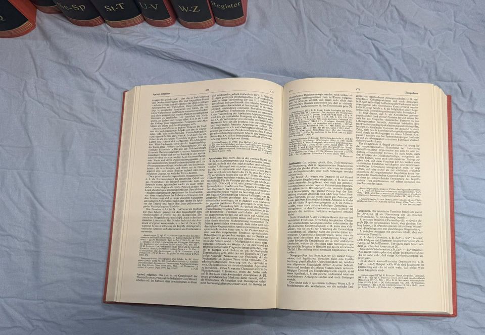 Historisches Wörterbuch der Philosophie. 12 Bände + Registerband in Kisdorf