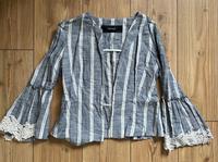 Zara Basics Blazer Jacke Hemd s 34 36 blau grau Vintage Niedersachsen - Thedinghausen Vorschau