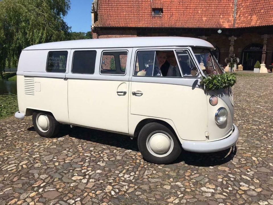 ! Oldtimer VW bus Mieten Bulli T1 Grau Hochzeitsauto Brautauto ! in Osnabrück