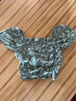 Sage Green Floral Crop Top Bayern - Pocking Vorschau