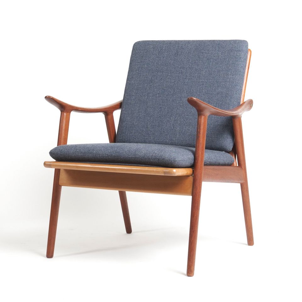 ✓ Wunschfarbe & Stoff | Ole Wanscher Senator Sessel easy Chair Teak Kai Kristiansen Grete jalk Poul jensen Teakholz Arne Hovmand Olsen Hans Wegner Fredrik Kayser mid Century Vintage in Berlin