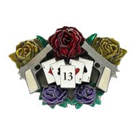 Buckle 0027 Cards Pistols Roses Gambler Poker Las Vegas Baden-Württemberg - Haigerloch Vorschau