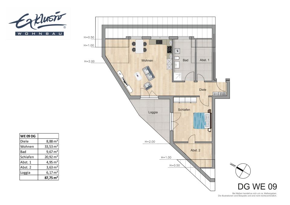 *Gemütlich und attraktiv mit Loggia und Stellplatz* in Leichlingen