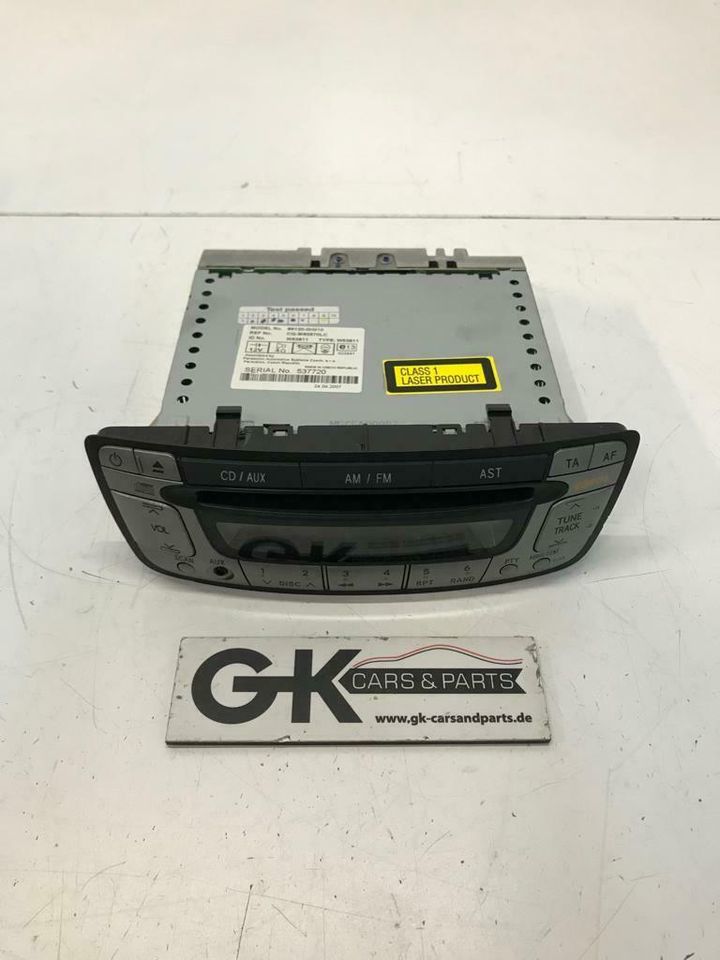 CITROEN C1 / PEUGEOT 107 / TOYOTA AYGO - RADIO / CD PLAYER - 86120-OH010