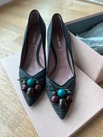 miu miu, NEU, Gr. 40, high heels, tweed stone, grafite Berlin - Mitte Vorschau