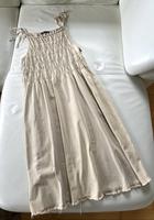 Zara Maxikleid Sommer Kleid in beige Gr.S Bayern - Poing Vorschau