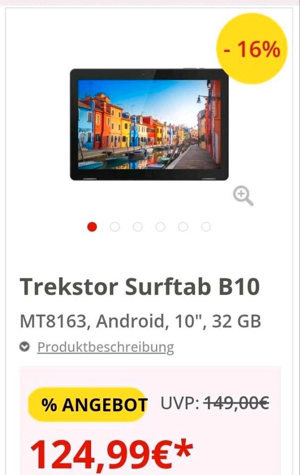 *NP125€* Trekstor® B10 SurfTab, Tablet, Android, Tastatur, WiFi in Berlin