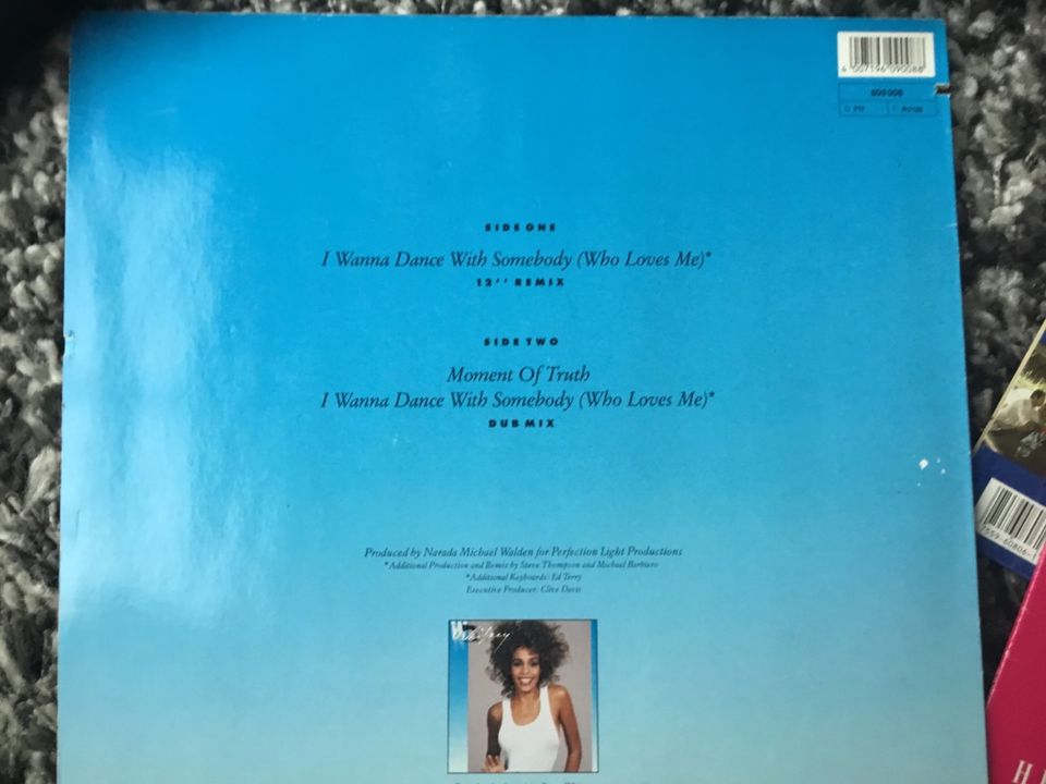 Whitney (Houston): I wanna dance with somebody Maxi-Single Vinyl in Leipzig