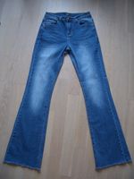 *NEU* NUNA LIE Jeans Hose Bootcut Flared Gr. 34 / W27 L32  blau Saarland - Wadern Vorschau