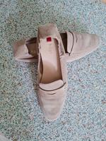 Högl  Loafer Liu Ballerina Slipper 71/2 41 beige top Zustand! Niedersachsen - Bückeburg Vorschau