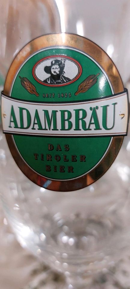 Bierglas Adambräu 6 Stück in Gütersloh