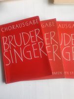 Bruder Singer, Chornoten, Notenbuch, GC Nordrhein-Westfalen - Brilon Vorschau