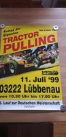 Poster selten Rarität Tractorpulling Lübbenau 1999 67x47cm Baden-Württemberg - Salem Vorschau