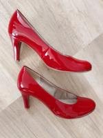 High Heels von Gabor, wie NEU, Größe 5, Lack, rot Niedersachsen - Sittensen Vorschau
