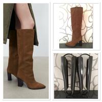 Neu Zara Damen Stiefel Overknee Wildleder Echtleder 37 Braun Neu Nordrhein-Westfalen - Medebach Vorschau