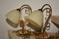 Vintage Leuchten Lampen Set 3 tlg. vergoldet 24 Karat Brandenburg - Kolkwitz Vorschau