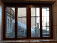 Holzfenster bleiverglast 6 Stück Bayern - Aub Vorschau