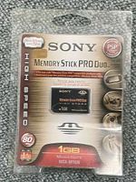 SONY Memory Stick PRODuo 1 GB Speicherkarte Wandsbek - Hamburg Poppenbüttel Vorschau